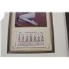 Image 3 : ORIGINAL 1955 MARILYN MONROE CALENDAR, FRAMED AND MATTED