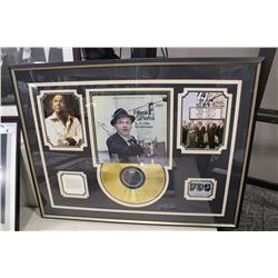 FRANK SINATRA "TRY A LITTLE TENDERNESS" ALBUM SIGNED BY ALL 5 MEMBERS OF THE RAT PACK. FRAMED WITH