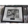 Image 1 : LITTLE RICHARD SIGNED FRAMED BLACK AND WHITE PHOTOGRAPH