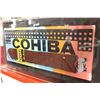 Image 2 : STEVE KAUFMAN LIMITED EDITION EMBELLISHED SCREENPRINT 'COHIBA STATE II'  SIGNED AND NUMBERED 73/250