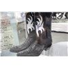 Image 1 : GENE SIMMONS HAND SIGNED ALIGATOR BOOTS, ORIGINALLY DONATED AT HEART AUCTION AND WONBY HOWARD