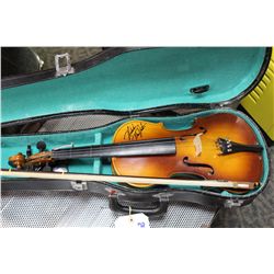 NATALIE MACMASTER HAND SIGNED FIDDLE WITH CASE