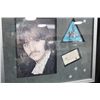 Image 1 : RINGO STARR SIGNED CUSTOM FRAMED BACKSTAGE PASS AND TICKET STUB PACIFIC COLOSEUM, FLOOR SEATS  AUG