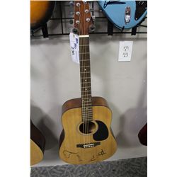UNKNOWN SIGNED DENVER ACOUSTIC GUITAR