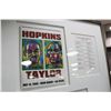 Image 2 : TAYLOR VS HOPKINS VIP PROGRAM & PROMO PASS FIGHT CARD, CUSTOM FRAMED