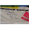 Image 2 : PHIL COLLINS SERIOUS TOUR CUSTOM FRAMED T-SHIRT SIGNED "TO HOWARD, BEST WISHES PHIL COLLINS"