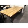 Image 1 : EASTERN CANADA RECLAIMED WOOD DINNING TABLE 7' X 3' 6"