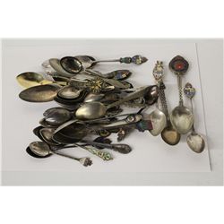 LARGE COLLECTION OF STERLING SILVER SPOONS WEIGHS 325 GRAMS+