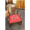 Image 1 : ANTIQUE KING CHAIR