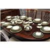 Image 1 : NORITAKE BONE CHINA, FITZGERALD DESIGN 86 PIECES (INCL. LIDS)