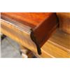 Image 2 : ANTIQUE MAHOGANY 5 DRAWER DRESSER ON CASTERS  51" WIDE 36" HIGH 23 1/2" DEEP