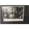 Image 2 : ORIGINAL 1883 PHOTOGRAVORE "THE CAPTAINS SHARE" FRAMED