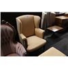 Image 1 : LOT OF VINTAGE FURNITURE- 2 CHAIRS, OTTOMAN AND SIDE TABLE