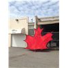 Image 1 : GIANT FOLDABLE CANADIAN MAPLE LEAF USED IN THE 2010 VANCOUVER WINTER OLYMPICS OPENING CEREMONY