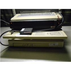 GBC BINDING MACHINE (LISTED AS USABLE)