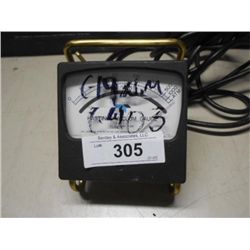 HASTINGS VACUUM GAUGE (print sequence:) C-403