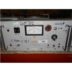 PERKIN ELMER ULTEK 1 AMP ION PUMP CONTROL (print sequence:) C-421