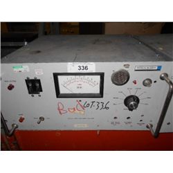 PERKIN ELMER ULTEK 1 AMP ION PUMP CONTROL (print sequence:) C-421