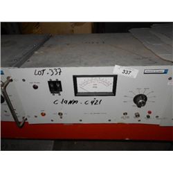 PERKIN ELMER ULTEK 1 AMP ION PUMP CONTROL (print sequence:) C-421