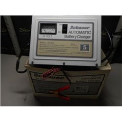 SCHAUER SR5024 BATTERY CHARGER (print sequence:) D-151