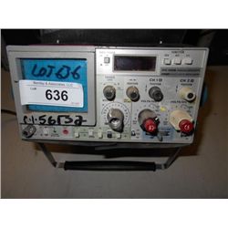 TEKTRONIX 305DMM OSCILLOSCOPE (print sequence:) 56132