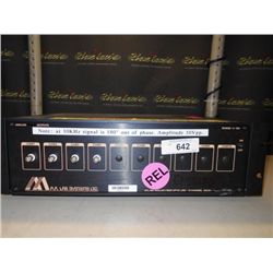 AA LAB SYSTEMS AFL 500 ANALOG FIBER OPTIC LINK (print sequence:) 56123