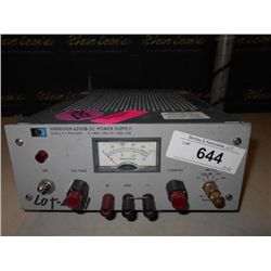 HP HARRISON 6200B DC POWER SUPPLY (print sequence:) 56108