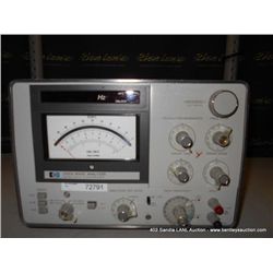 HP 3581A WAVE ANALYZER (print sequence:) 56158
