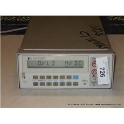 HP 3478A MULTIMETER (print sequence:) 56165