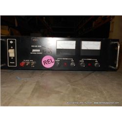 SORENSON DCR 20 50B POWER SUPPLY (print sequence:) 56168
