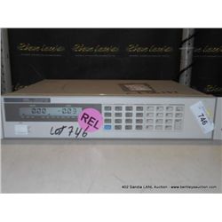 HP 6060A SYSTEMS DC ELECTRONIC LOAD WITH OPTION 020 (print sequence:) 56173