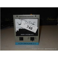 CTI CRYOGENICS TEMPERATURE INDICATOR (print sequence:) 56176