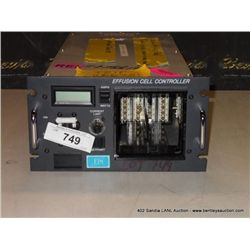 EPI EFFUSION CELL CONTROLLER (print sequence:) 56178