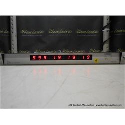 DATUM 9520 TIME DISPLAY (print sequence:) 56183
