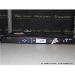 GENTNER XAP 400 TEST SWITCH (print sequence:) 56091