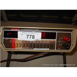 KEITHLEY 177 MICROVOLT DMM (print sequence:) 56092