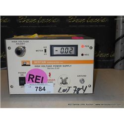 BERTAN 230 HIGH VOLTAGE POWER SUPPLY (print sequence:) 56087