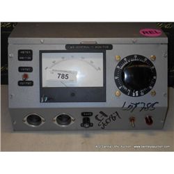 AC CONTROL MONITOR (print sequence:) 56087