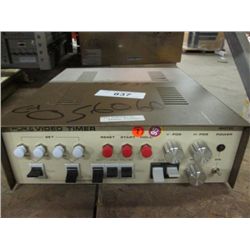 FOR. A VTG-33 VIDEO TIMER (print sequence:) 56060