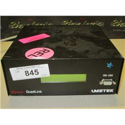 AMETEK RS-232 DYCOR QUAD LINK (print sequence:) 56058
