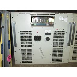 ELGAR 3001 AC POWER SOURCE (print sequence:) D-140
