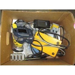 BOX: ASSORTED TEST EQUIPMENT (print sequence:) 56046