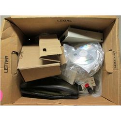 BOX: ASSORTED TEST EQUIPMENT (print sequence:) 56045