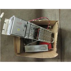 BOX: ASSORTED TEST EQUIPMENT (print sequence:) 56194