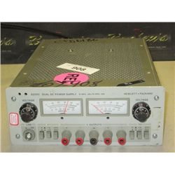 HP 6205C DUAL DC POWER SUPPLY (print sequence:) 56186