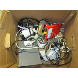 BOX: ASSORTED TEST EQUIPMENT (print sequence:) 56192