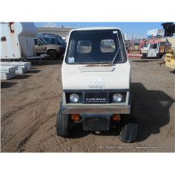 CUSHMAN TURF TRUCKSTER 2 CYCLE ~ 11,105 MILES VIN: 1CUNH2227HL009250 6623