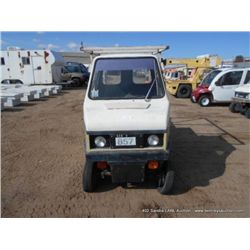 CUSHMAN TURF TRUCKSTER 2 CYCLE ~ 26,558 MILES VIN: 1CUNH2227LL020564 2 keys 6635