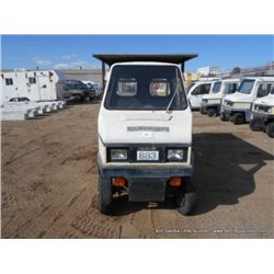 CUSHMAN TURF TRUCKSTER ~ 9,729 MILES VIN: 1CUNH2226NL001541 2 keys 6624