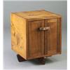 Image 1 : Important GEORGE NAKASHIMA prototype Kornblut cabinet, 1963, with dovetailed case, two paneled do...